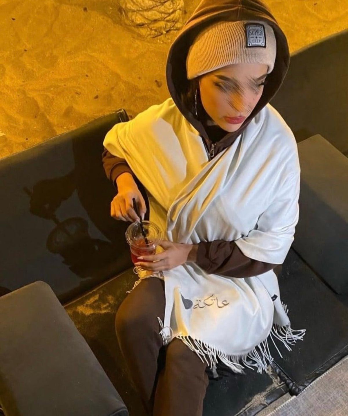 شال شتوي بالاسم