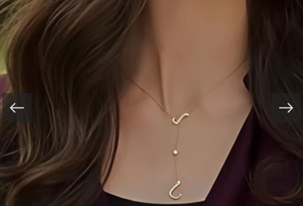 سلسال الاميره رجوى مطلي ذهب