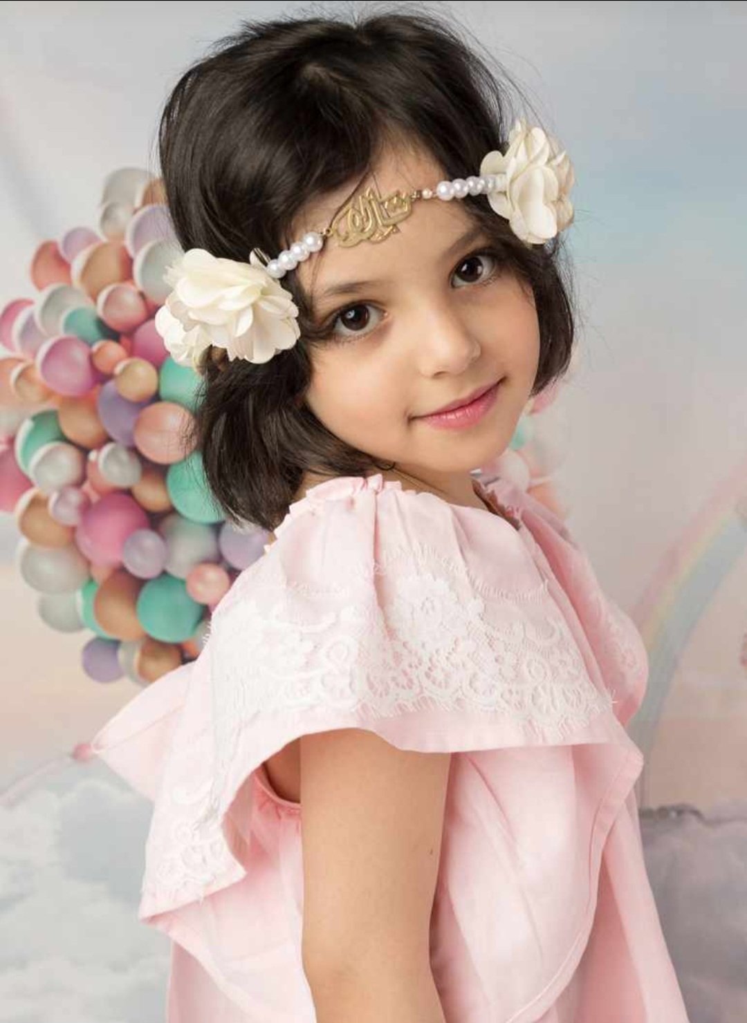 طوق ورد بالاسم